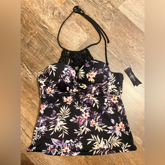 REMOVING SOON FINAL PRICE New Ambrielle women’s tankini swim top - Picture 1 of 8